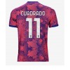Juventus Juan Cuadrado #11 Tredjedrakt 2022-23 Kortermet